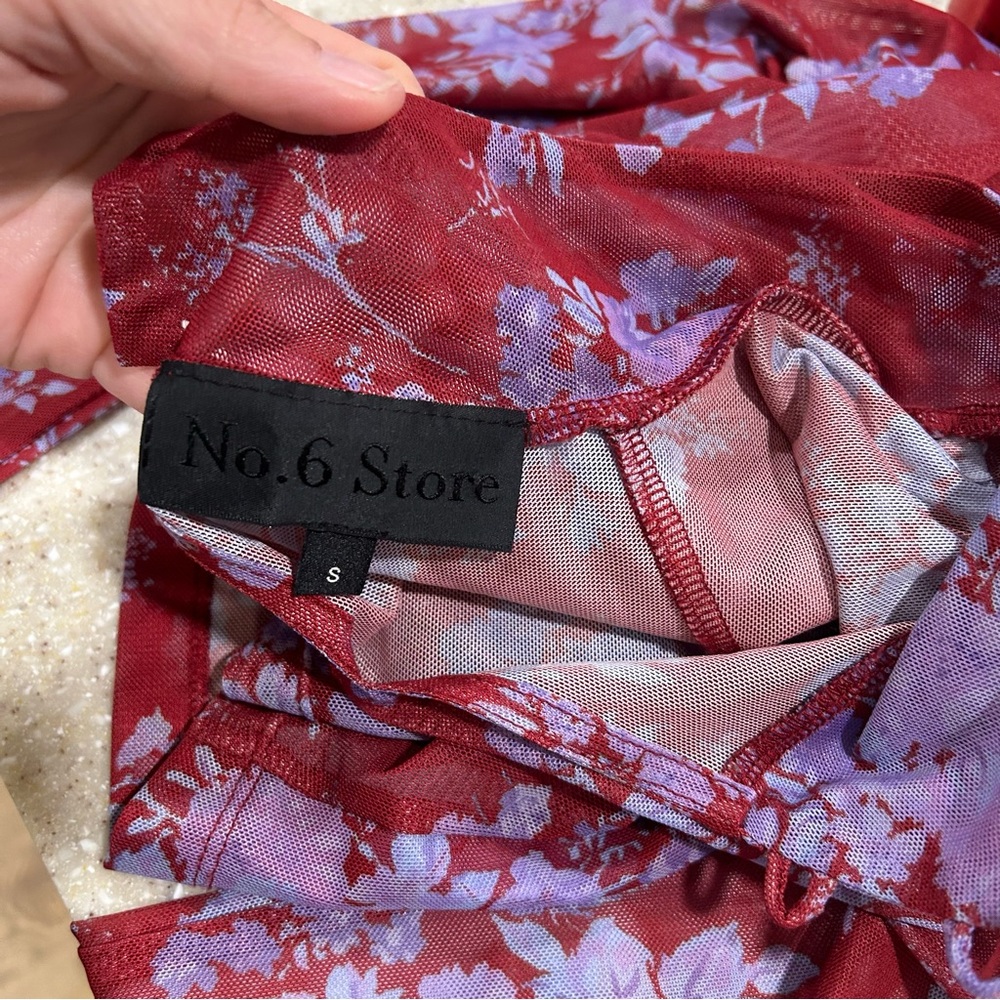 No. 6 Multicolor Patterned Blouse - image 8